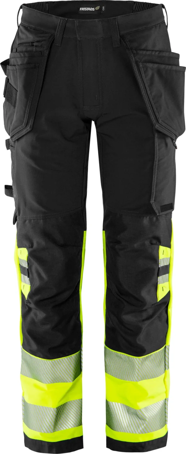 Bukse FRISTADS 2643 GSTP HiVis C66 sort