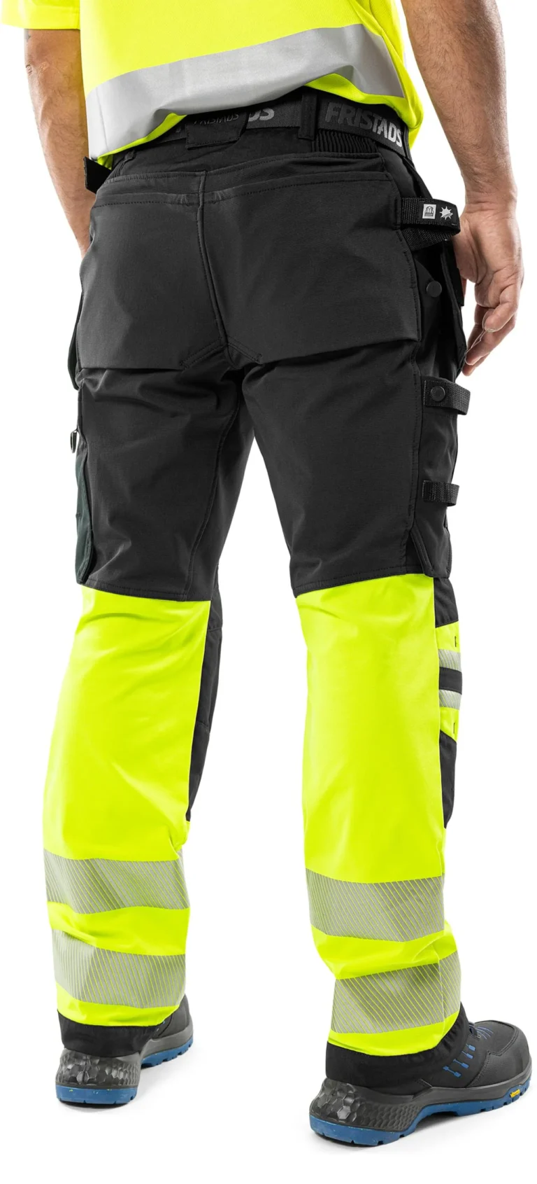 Bukse FRISTADS 2643 GSTP HiVis D84 sort - Bilde 5