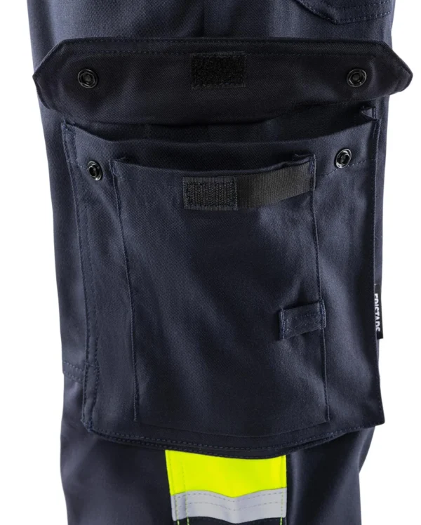 Bukse FRISTADS 2162 ATHF flamest D108blå