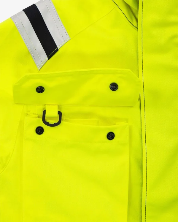 Jakke FRISTADS 4175 ATHS flamest HiVis S