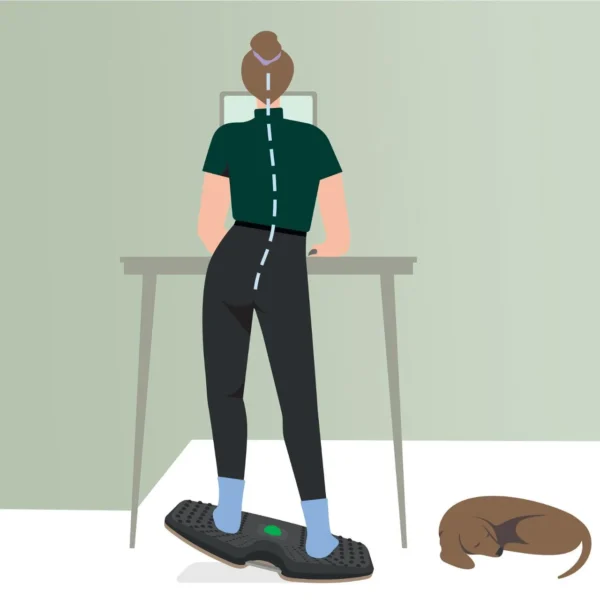 Ståbrett LEITZ Ergo m triggerball