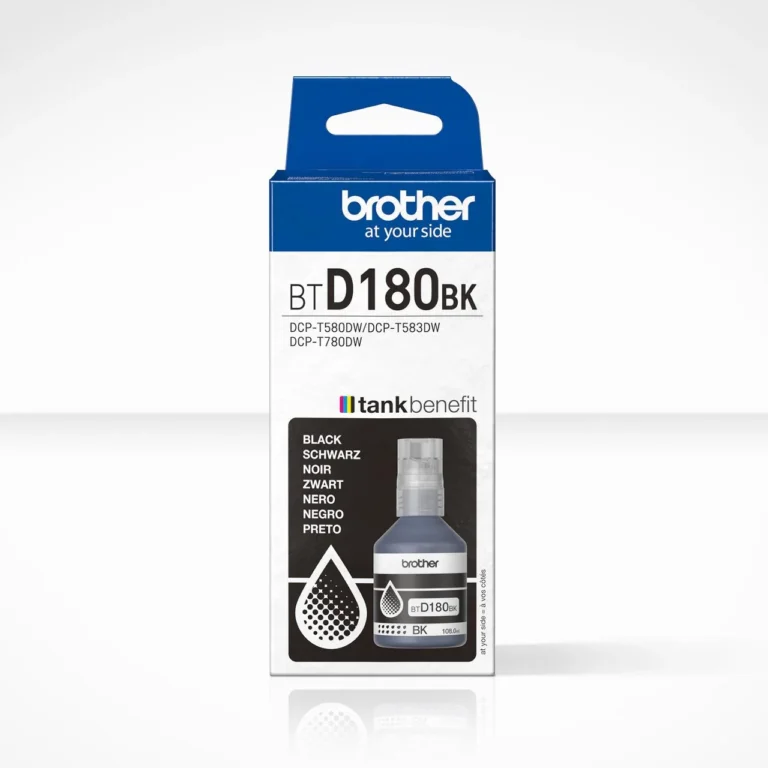Blekk BROTHER BTD180BK sort