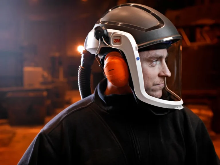 Hjelm 3M Versaflo M-306 m/ansiktstetting - Bilde 3