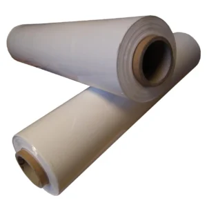 Strekkfilm hånd 450mmx300m 15my hvit