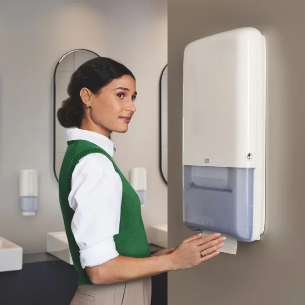 Dispenser TORK PeakS Auto tørk H5 hvit