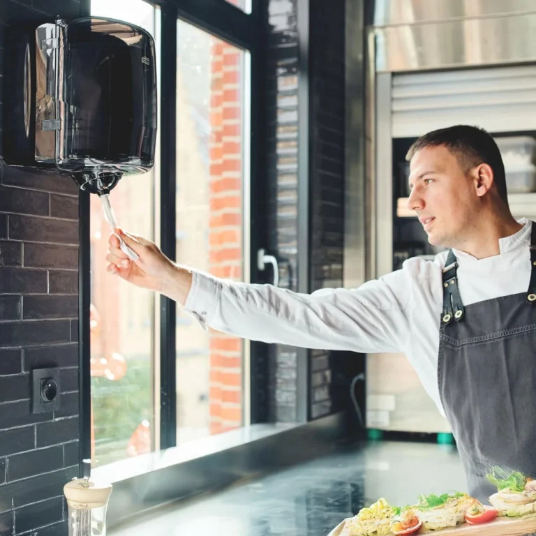 Dispenser TORK Reflex Sen.rull M4 sort - Bilde 5