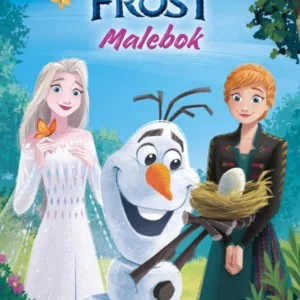 Malebok EGMONT Frost m.klistremerker