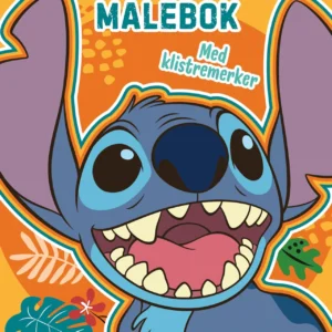 Malebok EGMONT Stitch m.klistermerker