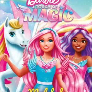 Malebok EGMONT Barbie a touch of magic