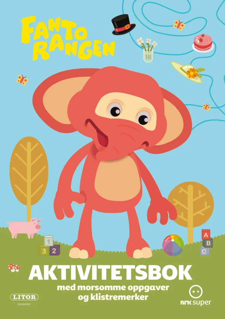 Akrivitetsbok EGMONT Fantorangen m.