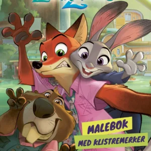 Malebok EGMONT Zootopia