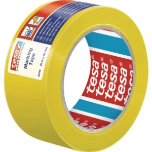 Tape TESA PVC gulv/varsel gul