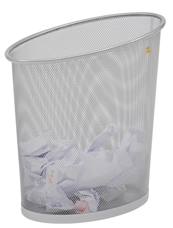 Papirkurv ALBA 18L sølv