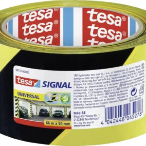 Varseltape TESA 58133 Gul/Sort