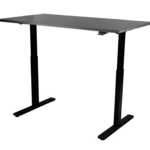 Skrivebord KENSON 180x80cm sort/sort