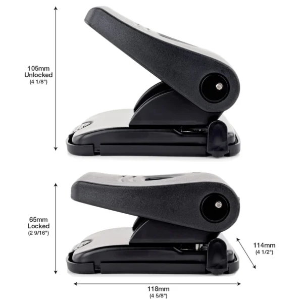 Hullemaskin RAPESCO 2H 30 ark sort