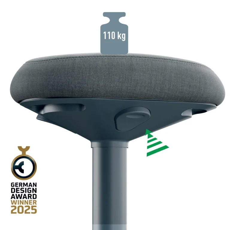 Balansestol LEITZ Ergo Active mørk grå - Bilde 8