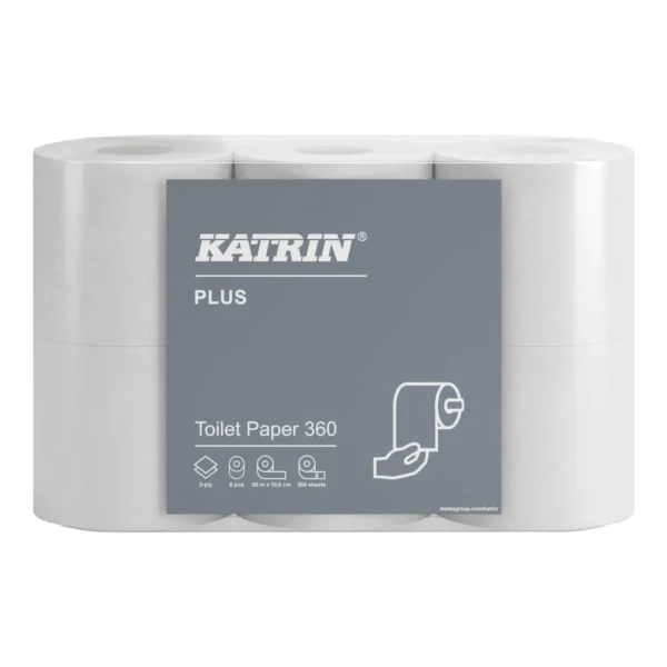 Toalettpapir KATRIN Plus 360 2L 50m(6)