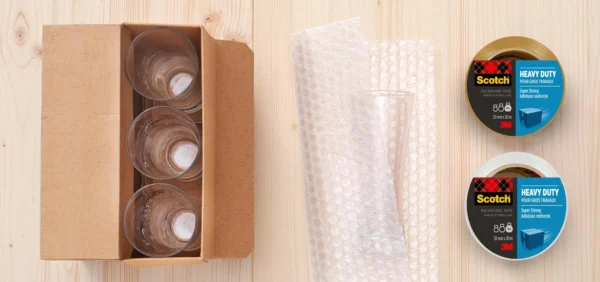 Emb.tape SCOTCH 50mmx20m med disp. klar