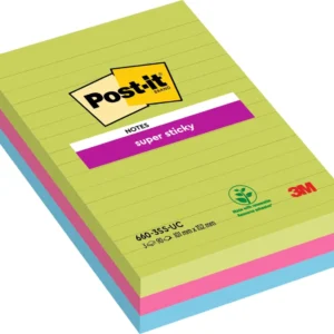 Notatblokk POST-IT SSN 102x152lin ass(3)