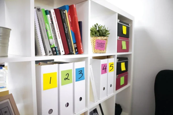 Notatblokk POST-IT 76x76 neon ass (24)