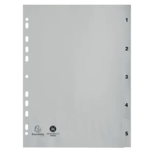 Register EXACOMPTA FOREVER A4 1-5 grå