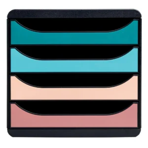 Skuffekabinett EXACOMPTA Skandi 4sk ass