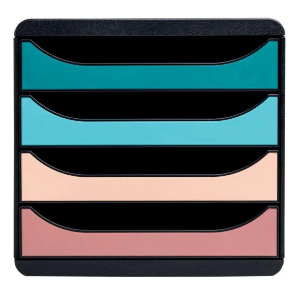 Skuffekabinett EXACOMPTA Skandi 4sk ass