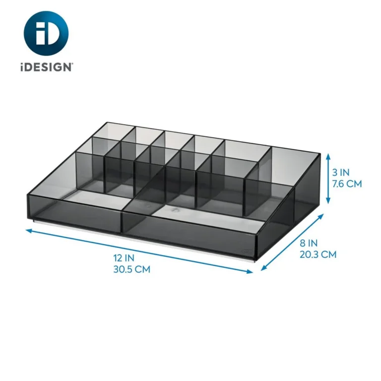 Oppbevaringsbrett SARAH TANNO 13rom sort - Bilde 3