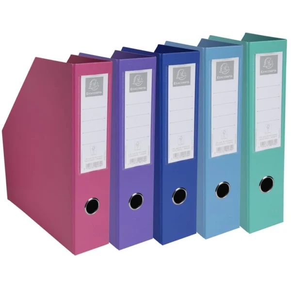 Tidsskriftsamler EXACOMPTA A4 PP ass