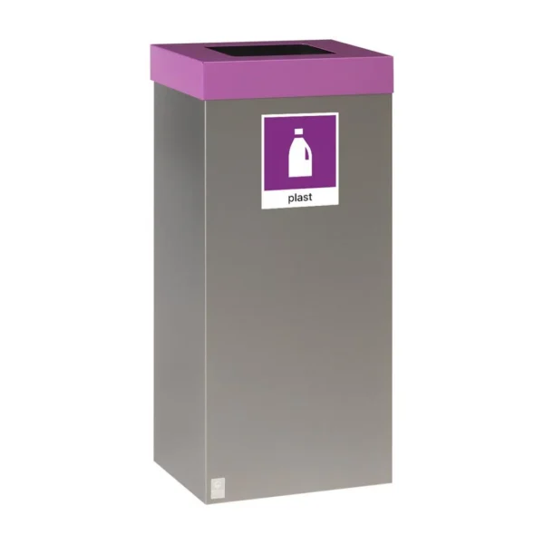 Avfallsbeholder RØROS Femunden 90L Plast