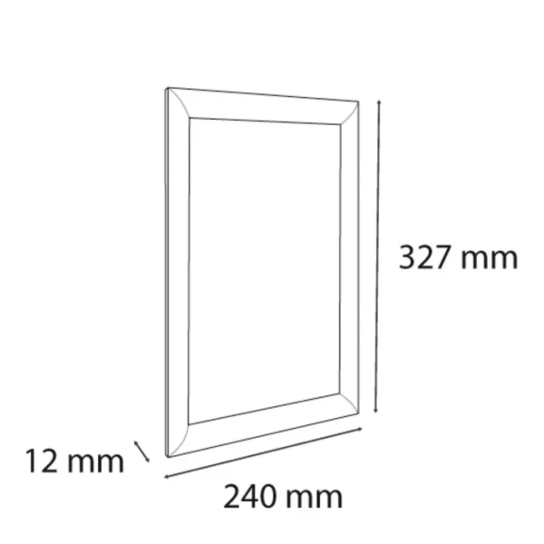 Plakatramme EXACOMPTA A4 aluminium