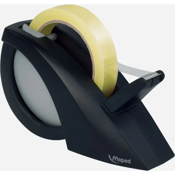 Tapedispenser MAPED 33/66m sort