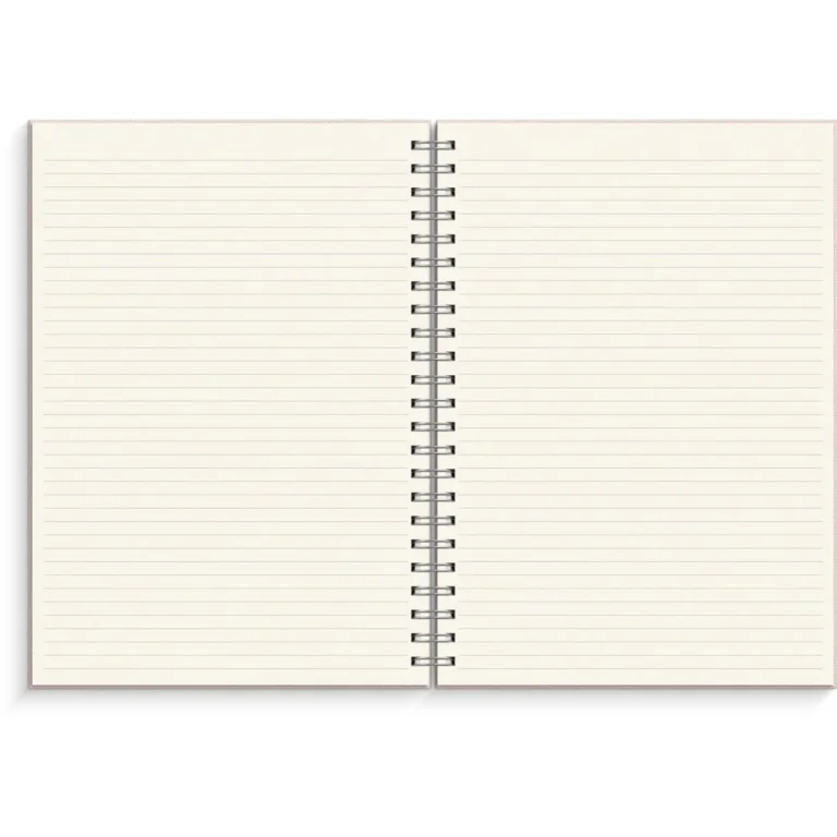 Spiralbok BURDE A4 linjert rosa - Bilde 3