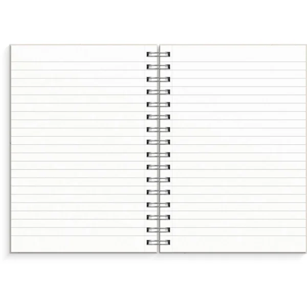 Spiralbok BURDE A5 beige