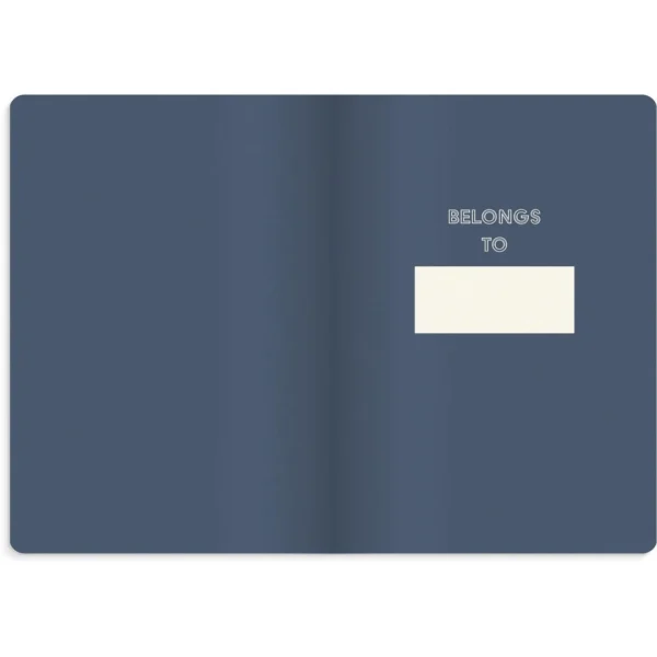 Notatbok BURDE Deluxe A5 blå