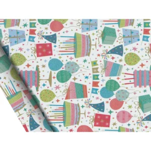 Gavepapir 10x0,7m partytime