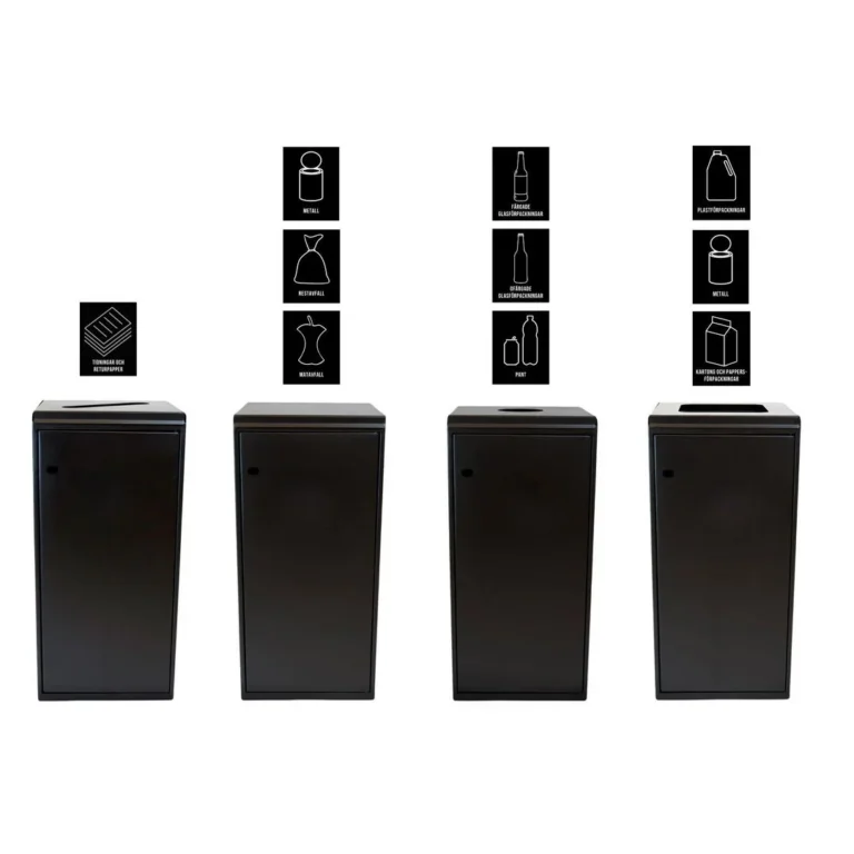 Avfallsbeholder NORDEX u/åpning 125L - Bilde 2