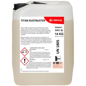 Rustfjerner TITAN Rustbuster 14 kg.