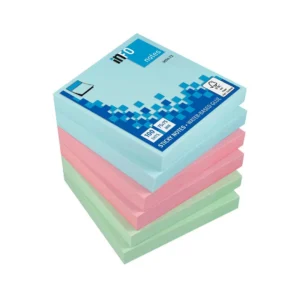 Notatblokk INFO 75X75mm pastell (6)
