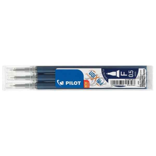 Refill PILOT Frixion Point 05 blåsort(3)