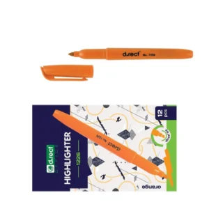Tekstmarker D.RECT 1226 orange