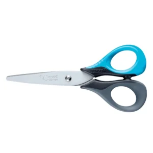 Saks MAPED barn 13cm softgrip blå/grå