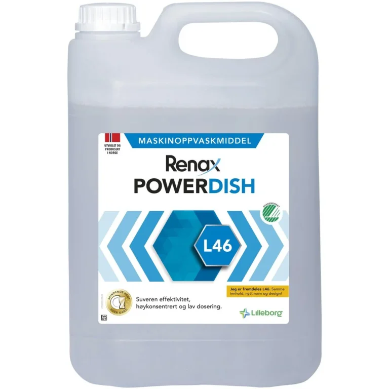 Maskinoppvask RENAX PowerDish L46 6,1kg