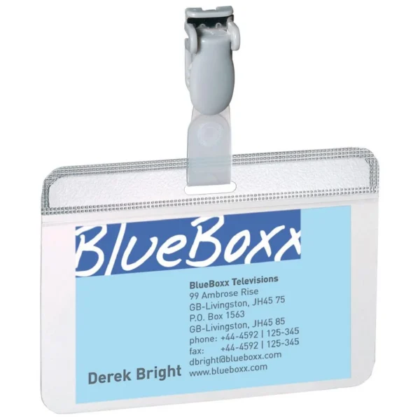 Navneskilt DURABLE selv.lam 54x90 (25)