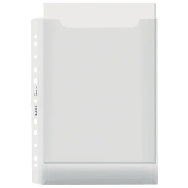 Plastlomme LEITZ A4 topp eksp. 180my (5)