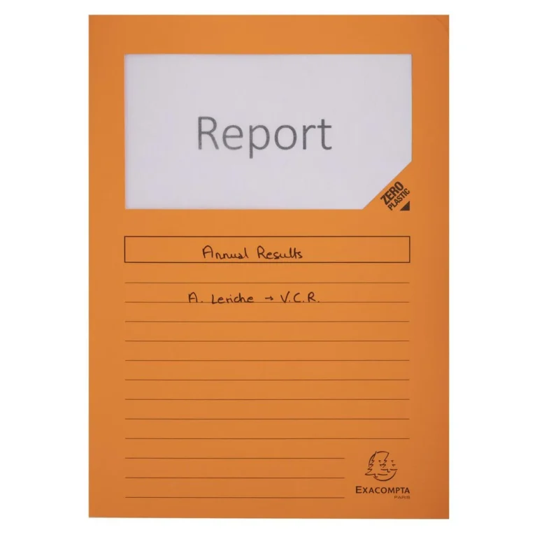 Aktomslag EXACOMPTA m/vindu A4 ass (100) - Bilde 4