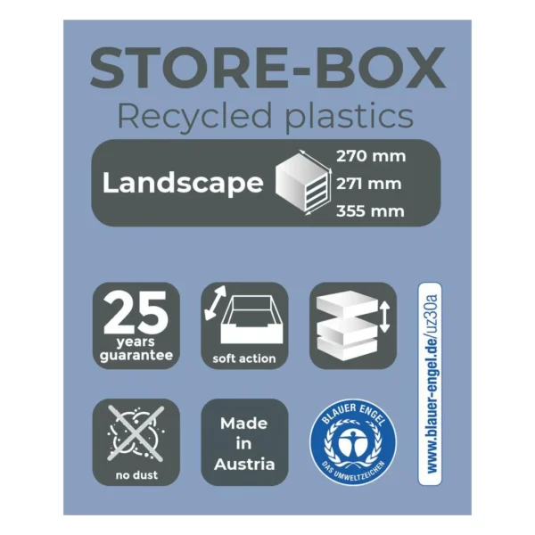 Skuffekabinett EXACOMPTA 7sk ass farger