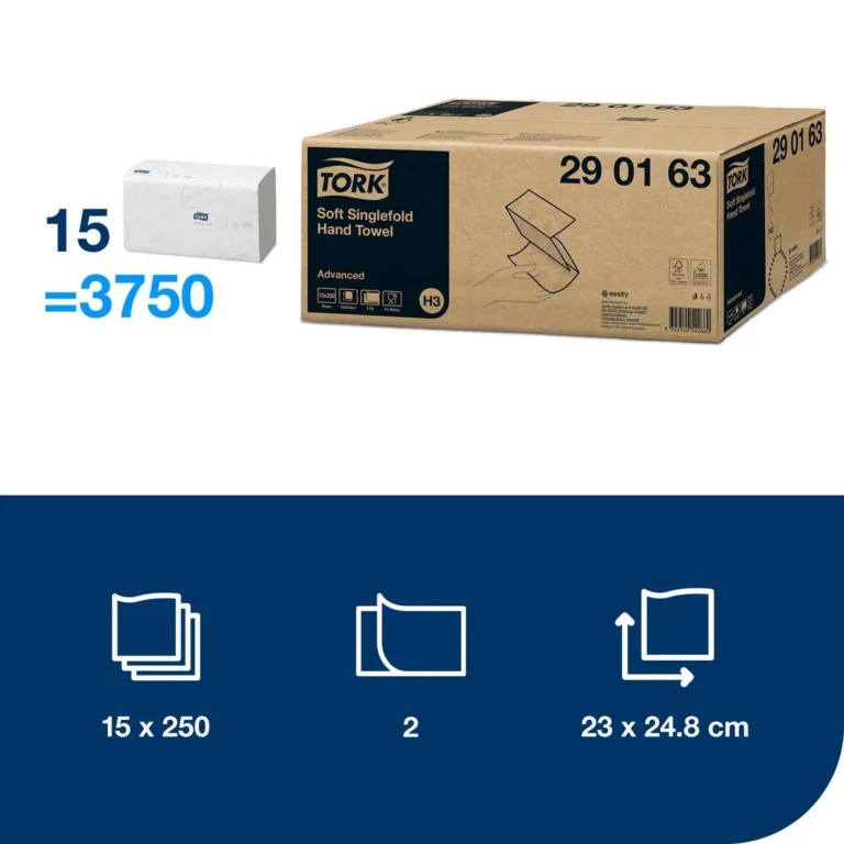 Tørkeark TORK Advance singlef 2L H3(250) - Bilde 4