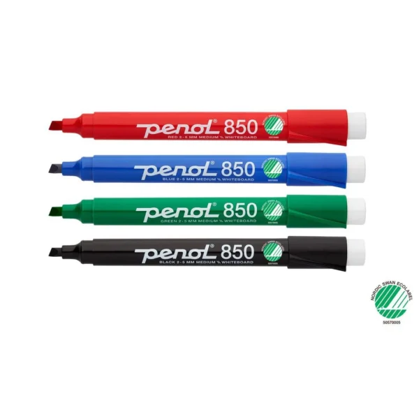 Whiteboardpenn PENOL 850 ECO skrå sort